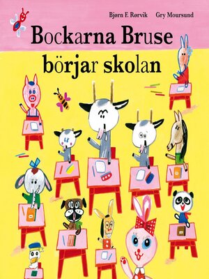 cover image of Bockarna Bruse börjar skolan
